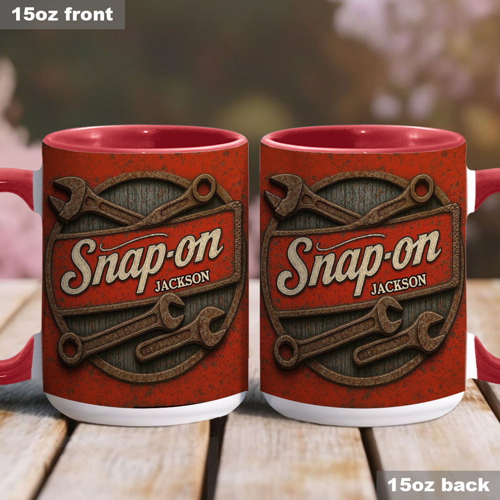 Snap-On - Personalized Mechanic Accent Mug