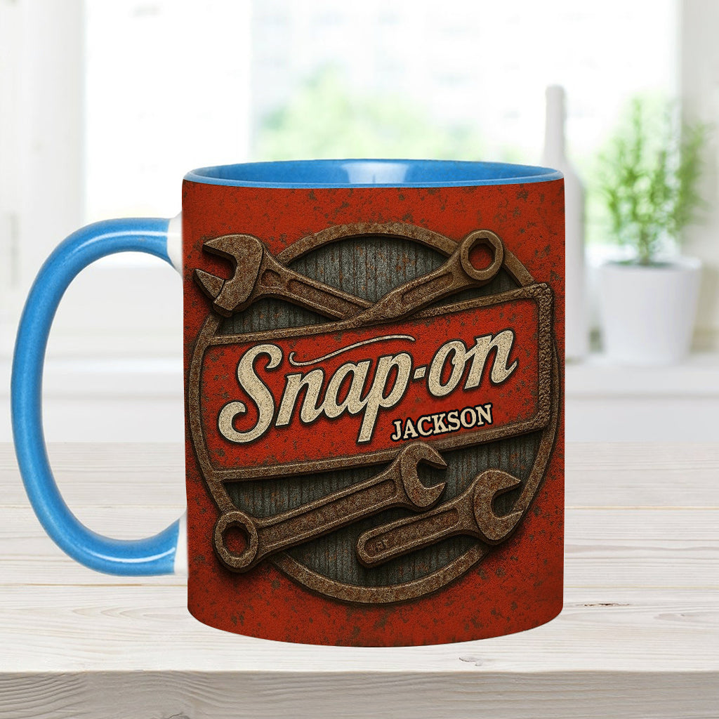 Snap-On - Personalized Mechanic Accent Mug