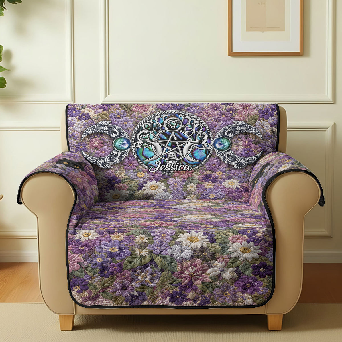 It's The Most Beautiful Time Of The Year - Personalized Witch Quilted Sofa/Couch Cover