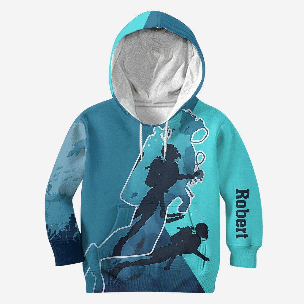 Love Scuba Diving - Personalized Scuba Diving All Over Shirt