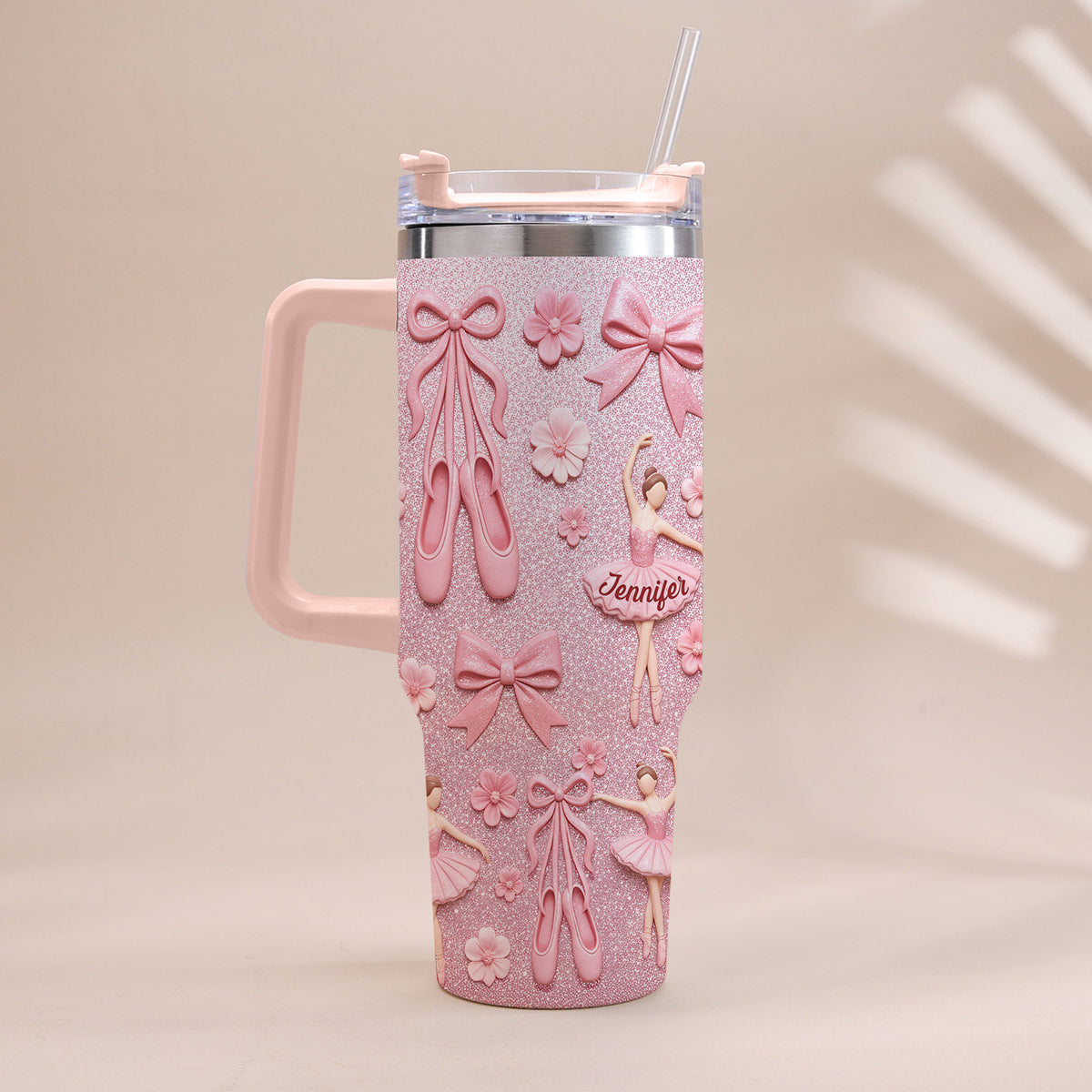 Gobelet isotherme personnalisé « Amoureux du ballet » avec anse