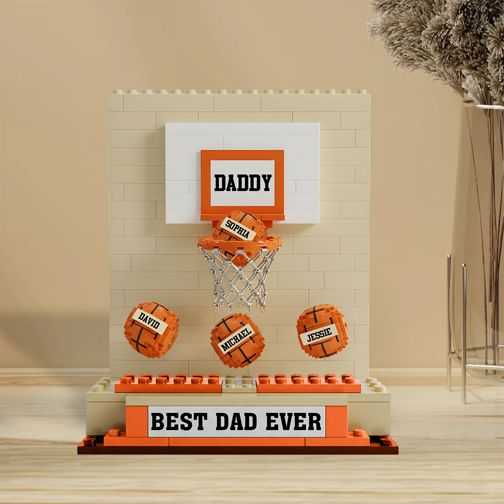 You Dunked Right Into Our Heart - Personalized Basketball Custom Shaped Acrylic Plaque