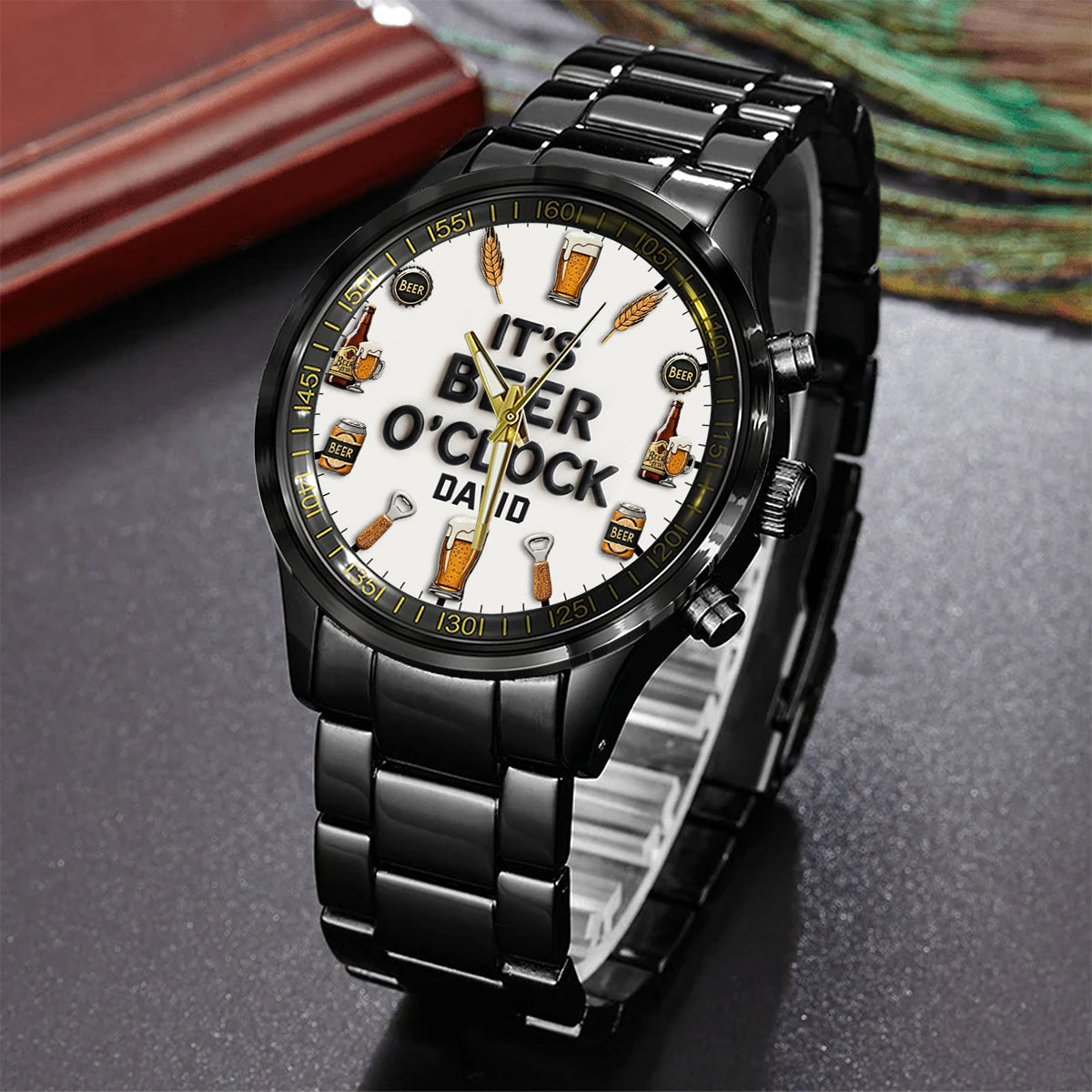 It's Beer Time - Personalized Beer Hand Watch