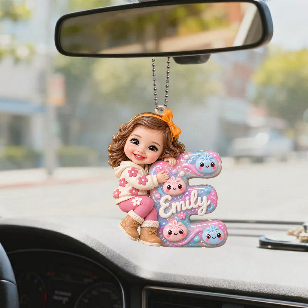 Dumpling Kid Letter Gift For Kids - Personalized Kid Premium 3D Ornament