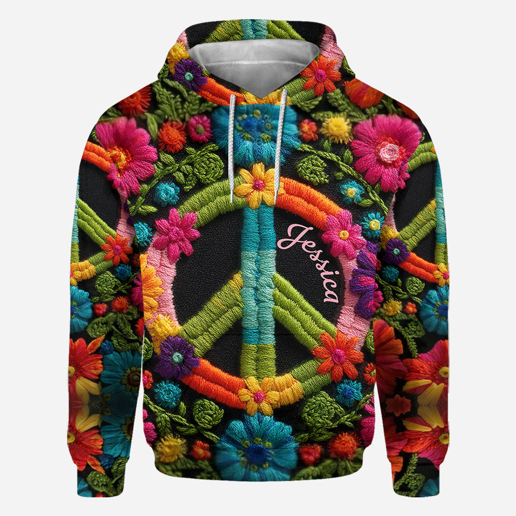 Âme Hippie - T-shirt Hippie personnalisé intégral