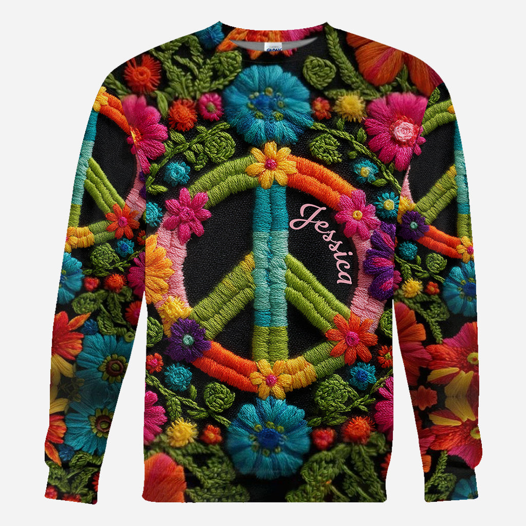 Âme Hippie - T-shirt Hippie personnalisé intégral