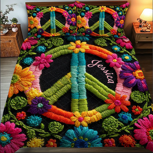 Hippie Soul - Personalized Hippie Quilt Set