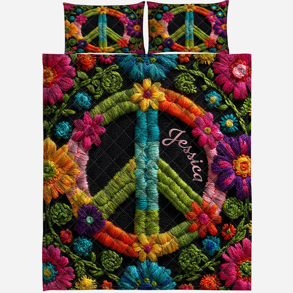 Hippie Soul - Personalized Hippie Quilt Set