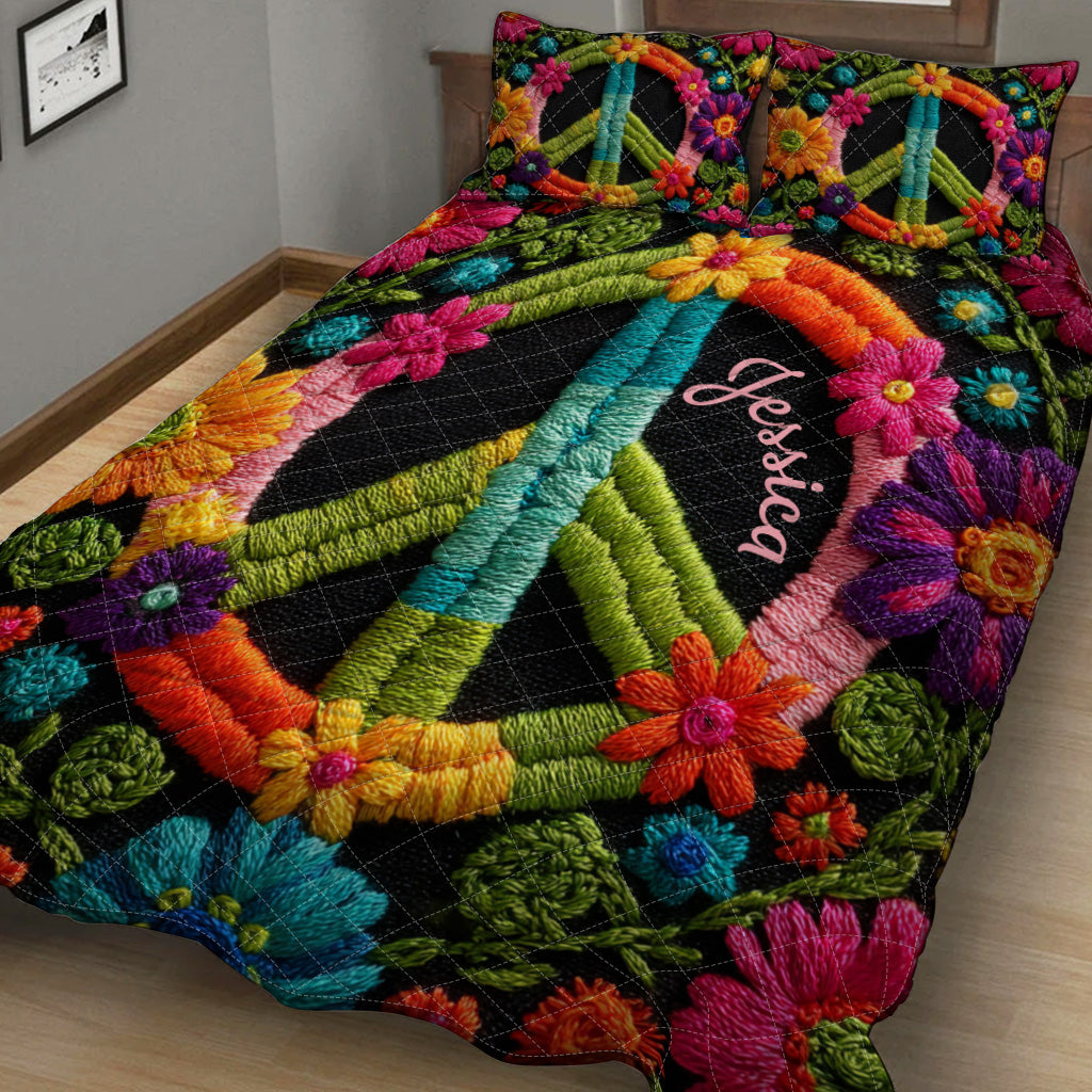 Hippie Soul - Personalized Hippie Quilt Set