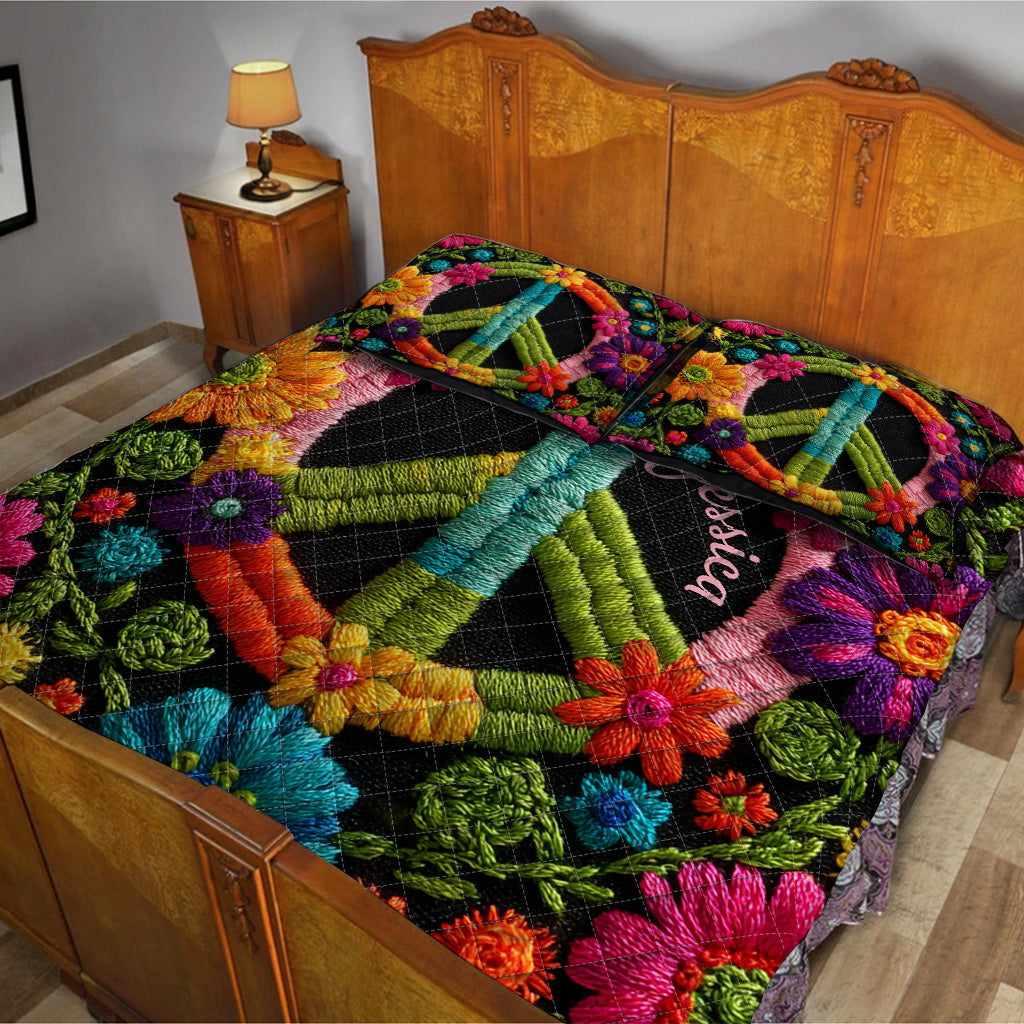 Hippie Soul - Personalized Hippie Quilt Set