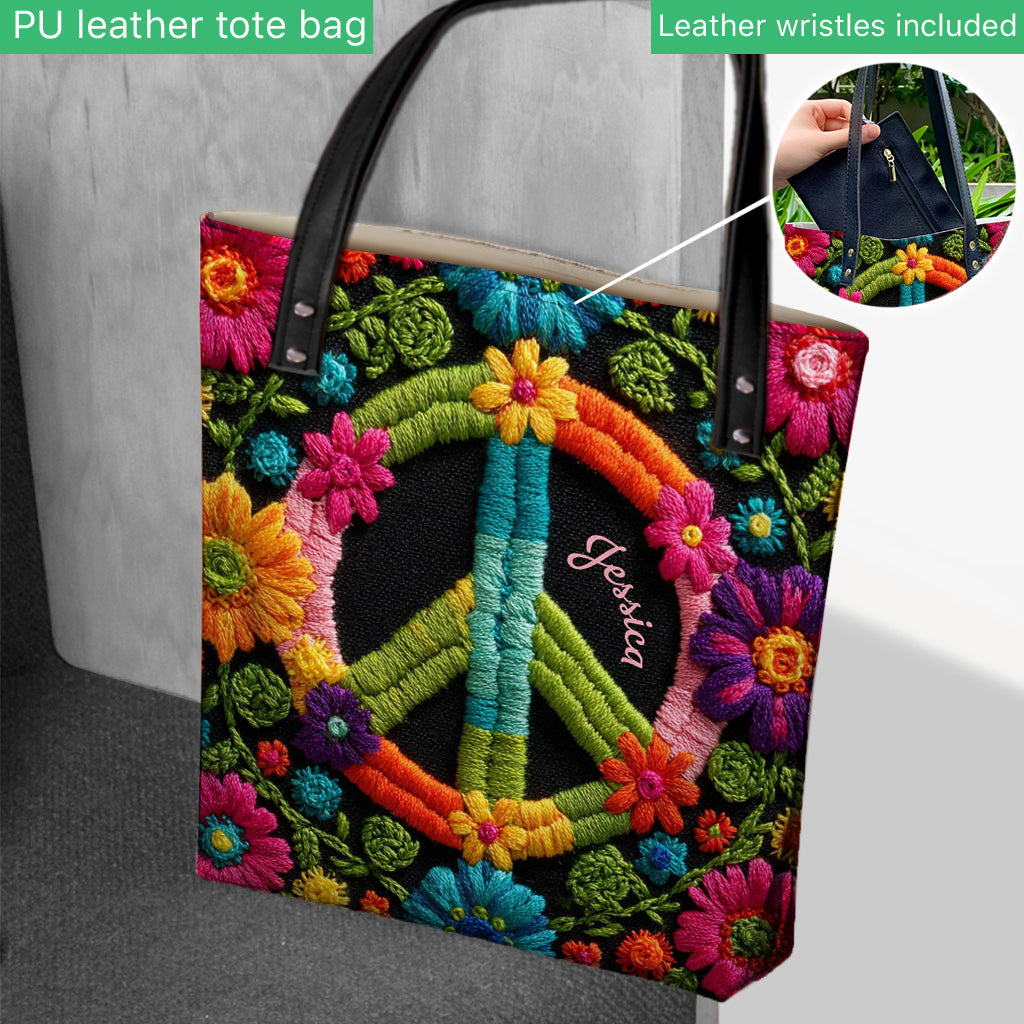 Hippie Soul - Personalized Hippie Tote Bag