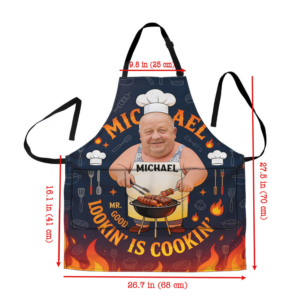 Papa Grilleur, Papa Aime Cuisiner - Tablier Personnalisé pour Père