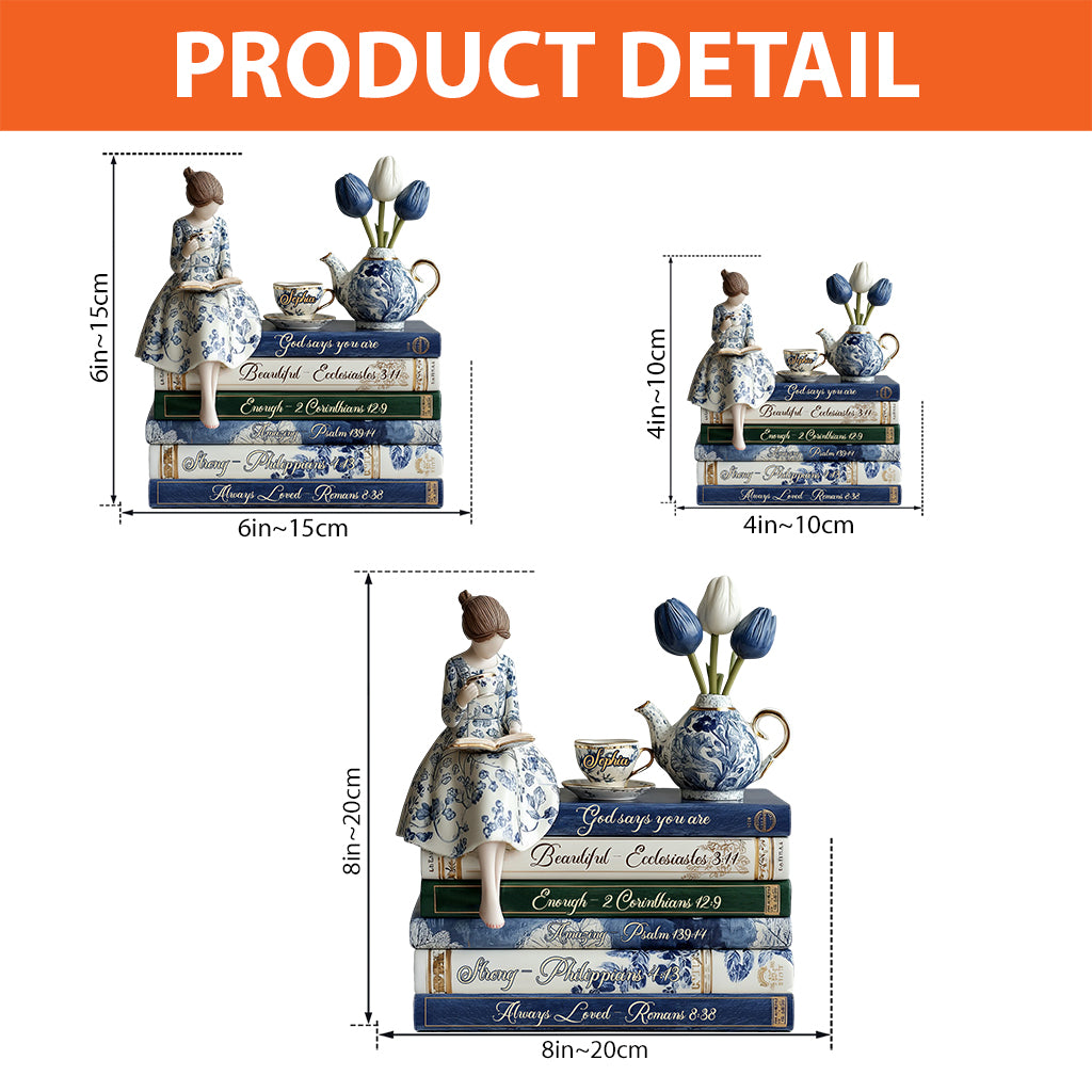 Dieu dit que tu l'es - Plaque acrylique chrétienne personnalisée en forme sur mesure