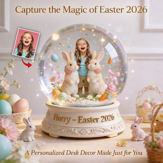 Easter Day Decoration - Personalized Kid Custom Shaped Acrylic Plaque