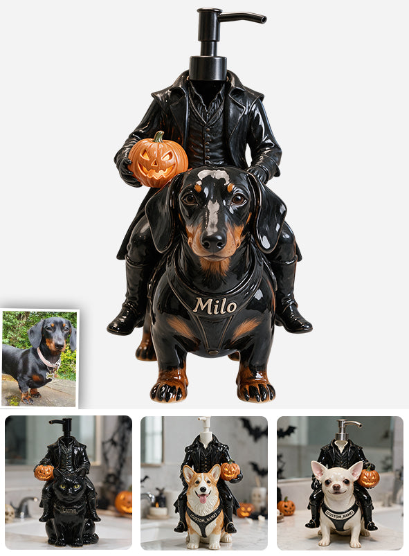 Distributeur de Pompes Halloween pour Animaux - Chien Personnalisé