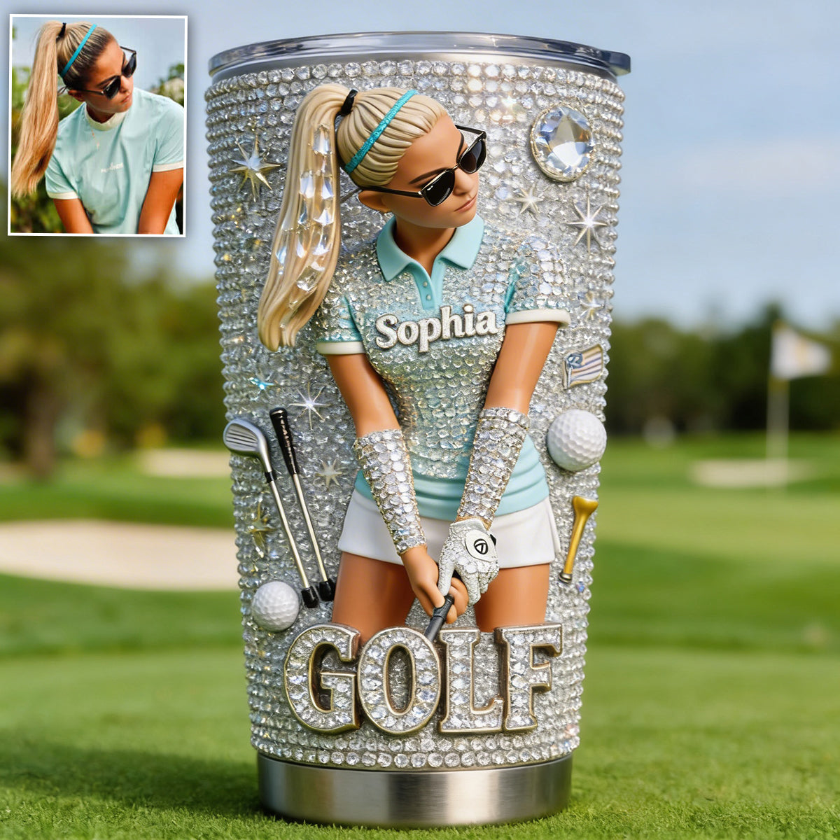 Amour du Golf - Tasse de Golf Personnalisée