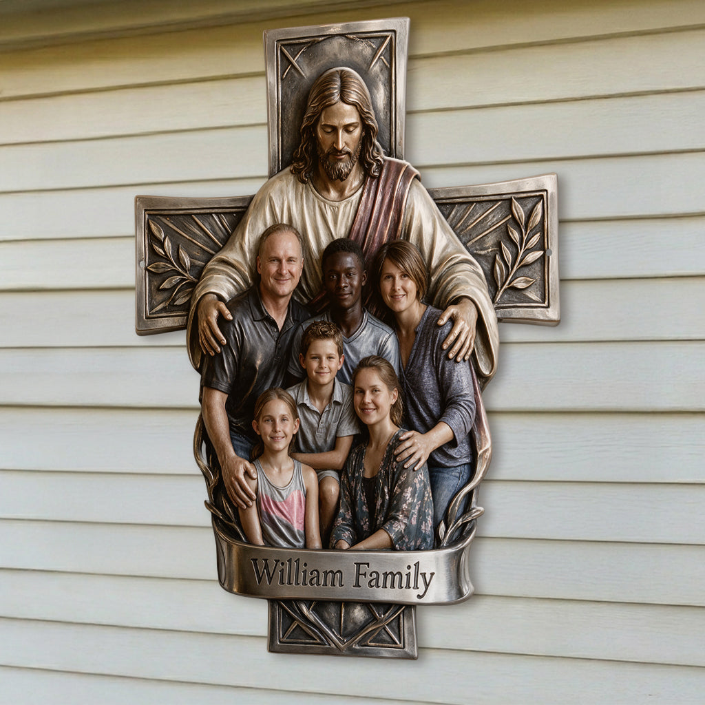 Believer - Personalized Christian 3D Printed Cut Metal Sign