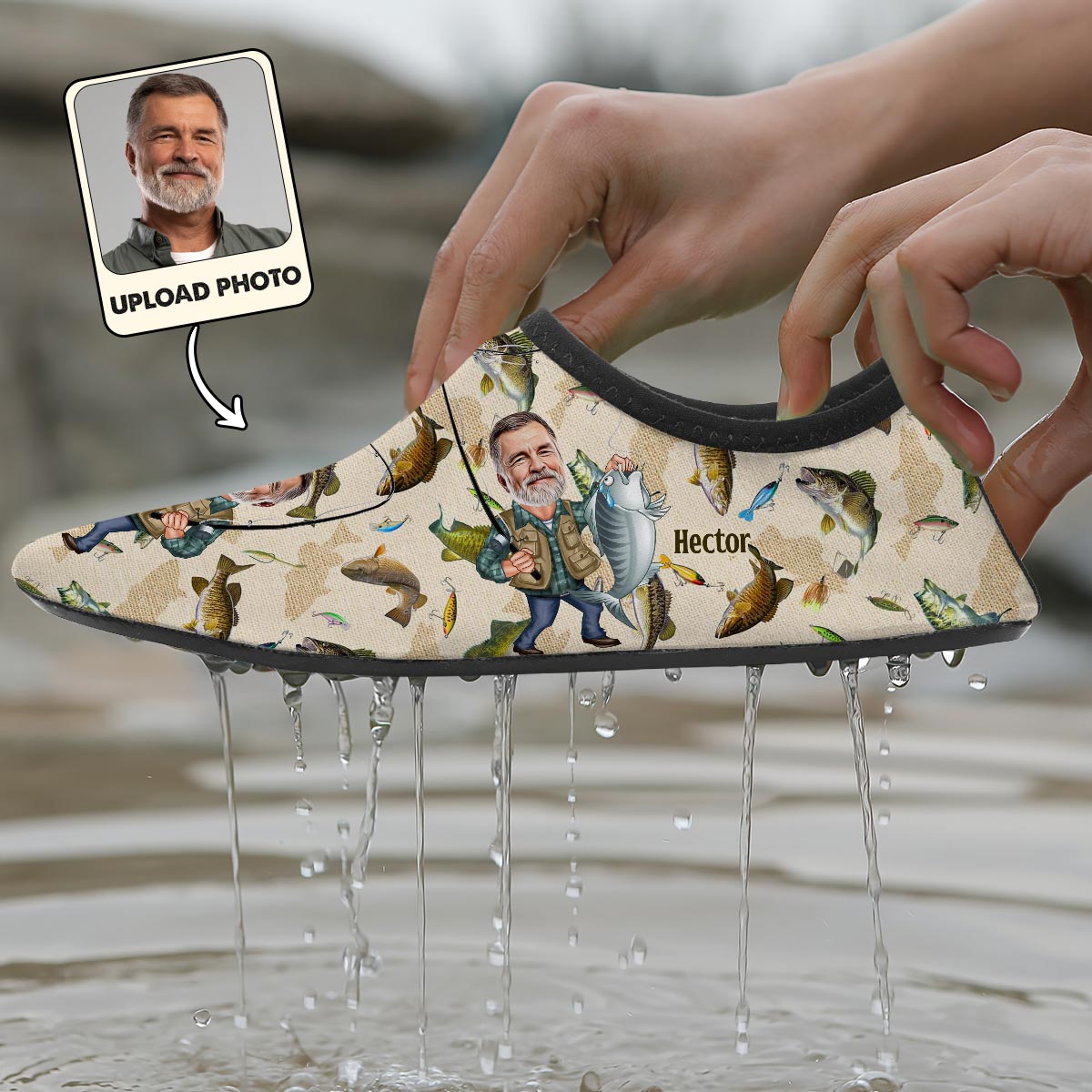 Chaussures de pêche aquatiques - Chaussures de pêche aquatiques personnalisées