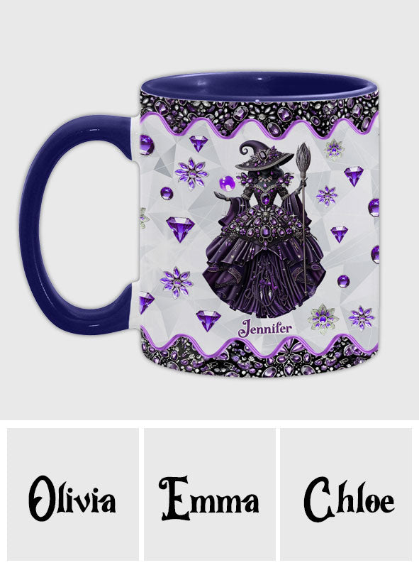 Beautiful Witch - Personalized Witch Accent Mug