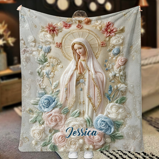 Peace in Faith - Personalized Christian Blanket