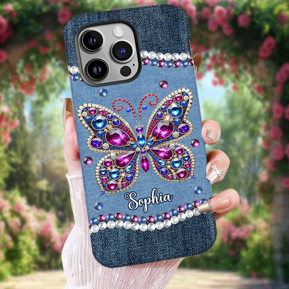 Magnifique Papillon - Coque de téléphone personnalisée avec impression papillon intégrale