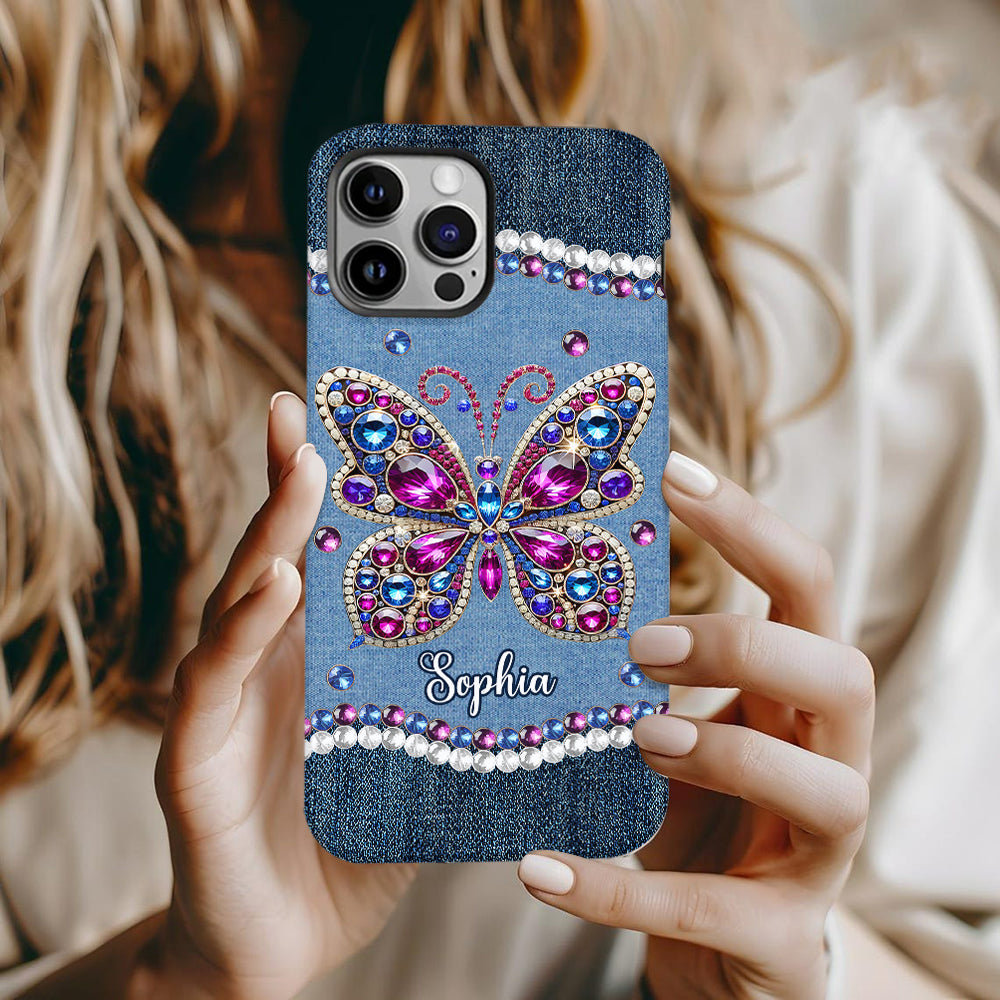 Magnifique Papillon - Coque de téléphone personnalisée avec impression papillon intégrale