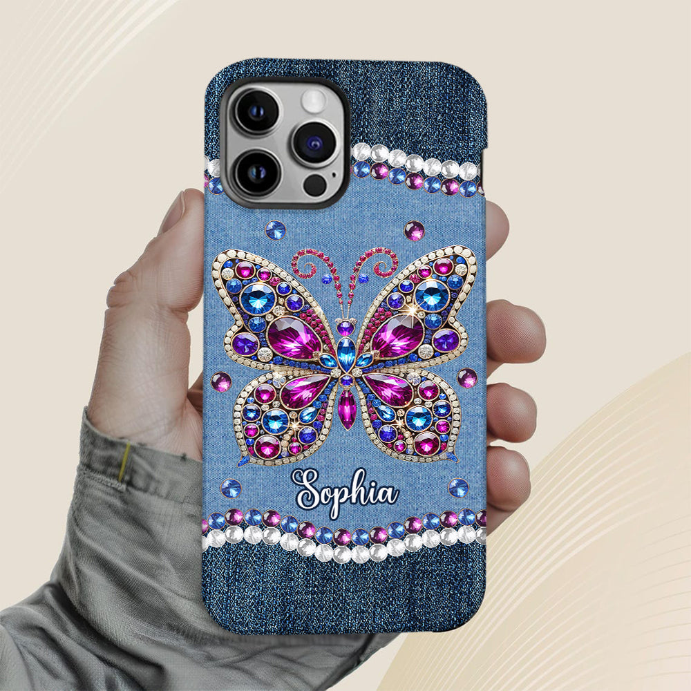 Magnifique Papillon - Coque de téléphone personnalisée avec impression papillon intégrale