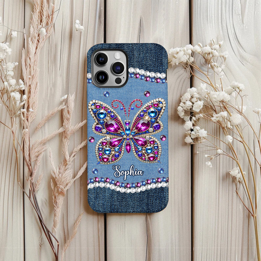 Magnifique Papillon - Coque de téléphone personnalisée avec impression papillon intégrale