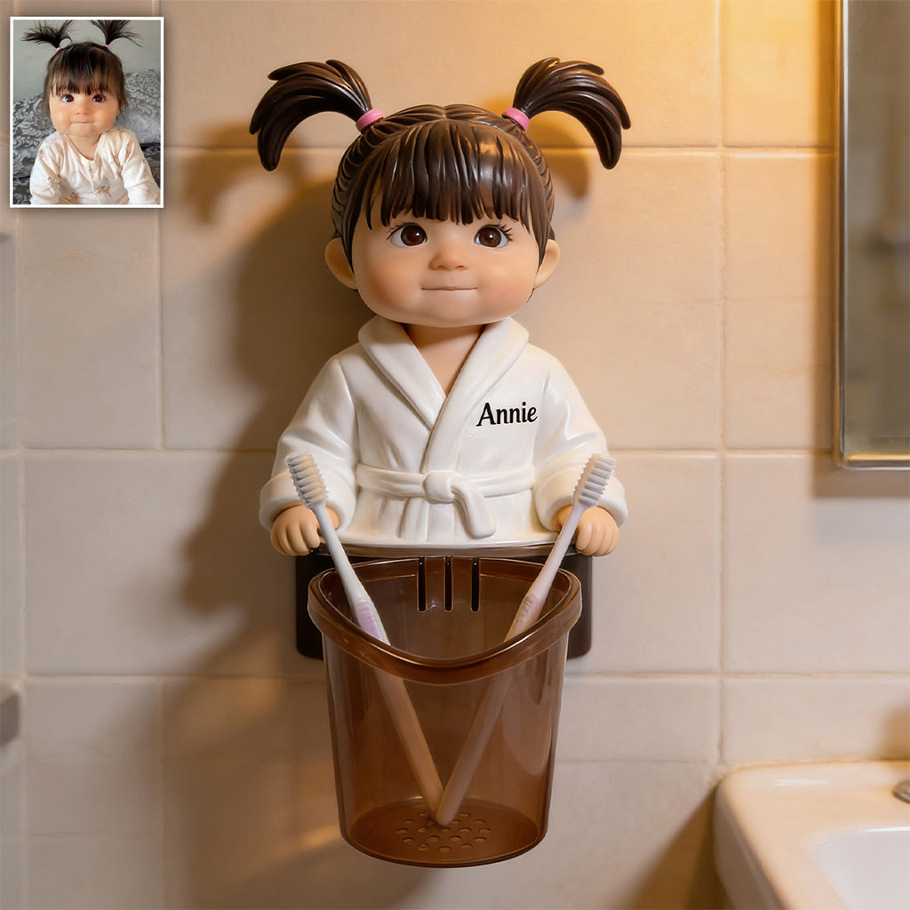 Brush Buddy - Brosse à dents personnalisée pour enfants avec support