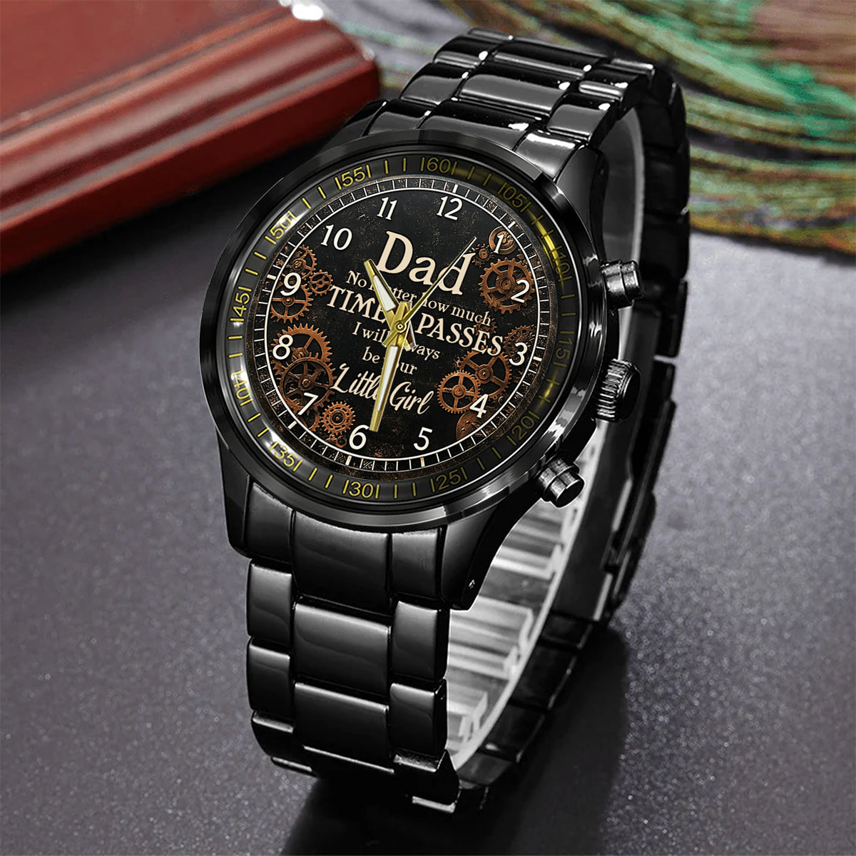 I Will Always Your Little Kid - Personalized Father Hand Watch