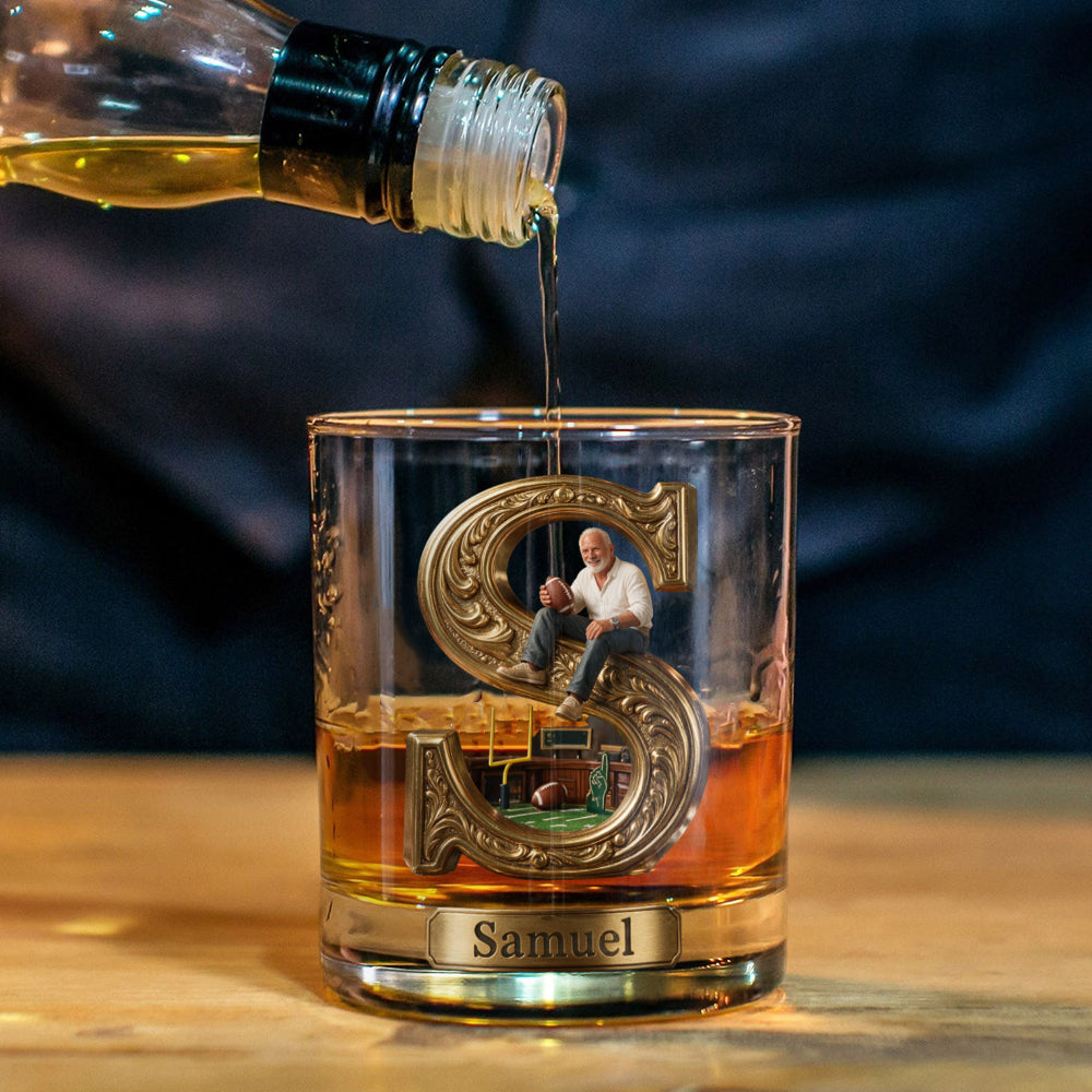 C'est la saison - Verre à whisky personnalisé