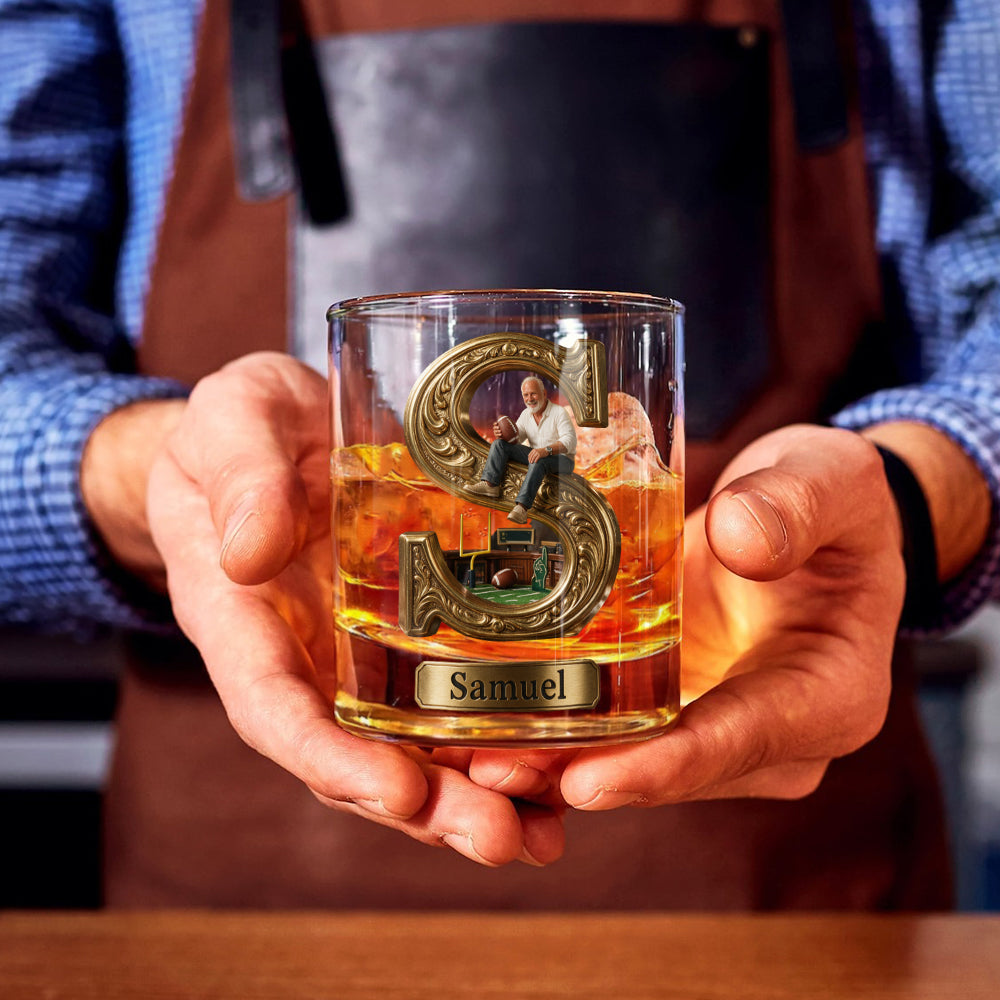 C'est la saison - Verre à whisky personnalisé