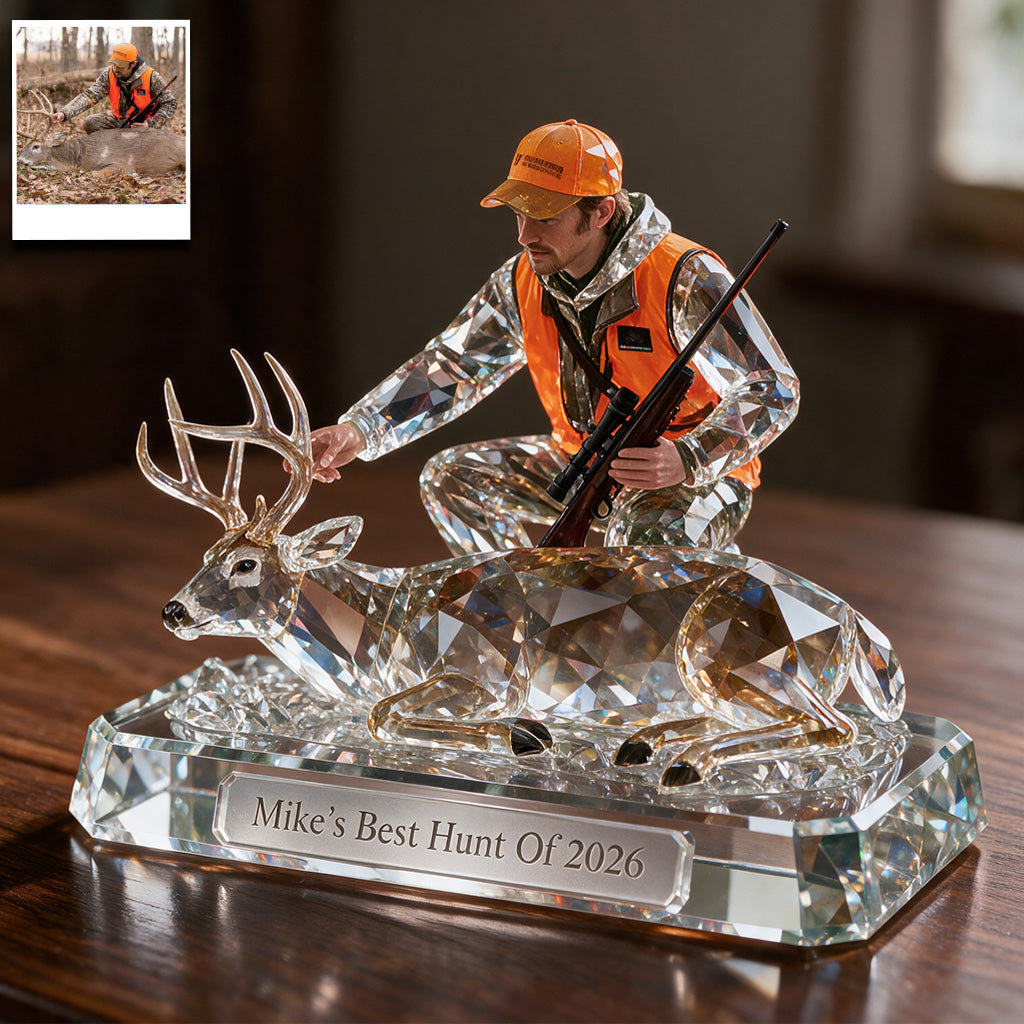 Custom From Any Photo - Personalized Hunting Custom Shaped Acrylic Plaque