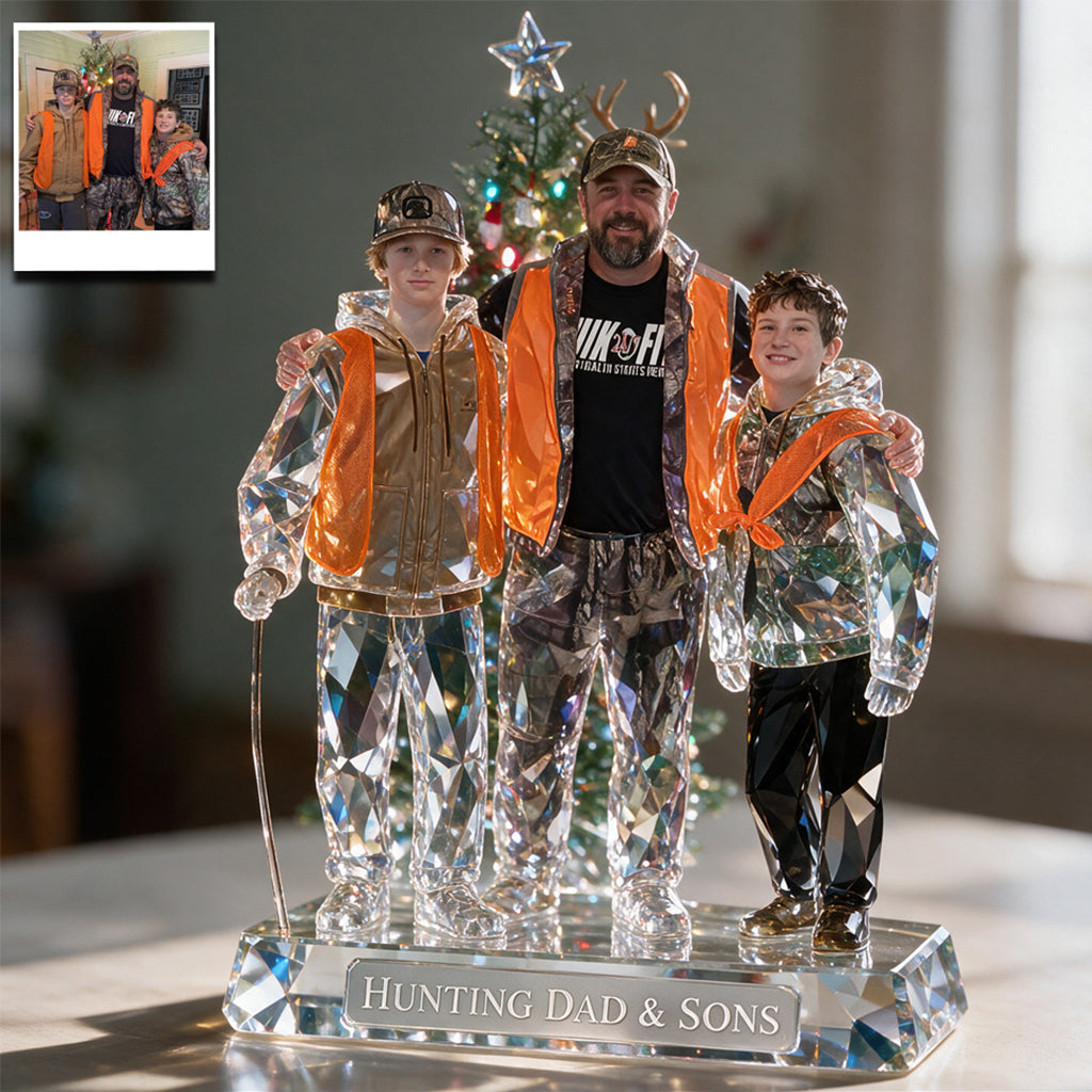 Custom From Any Photo - Personalized Hunting Custom Shaped Acrylic Plaque
