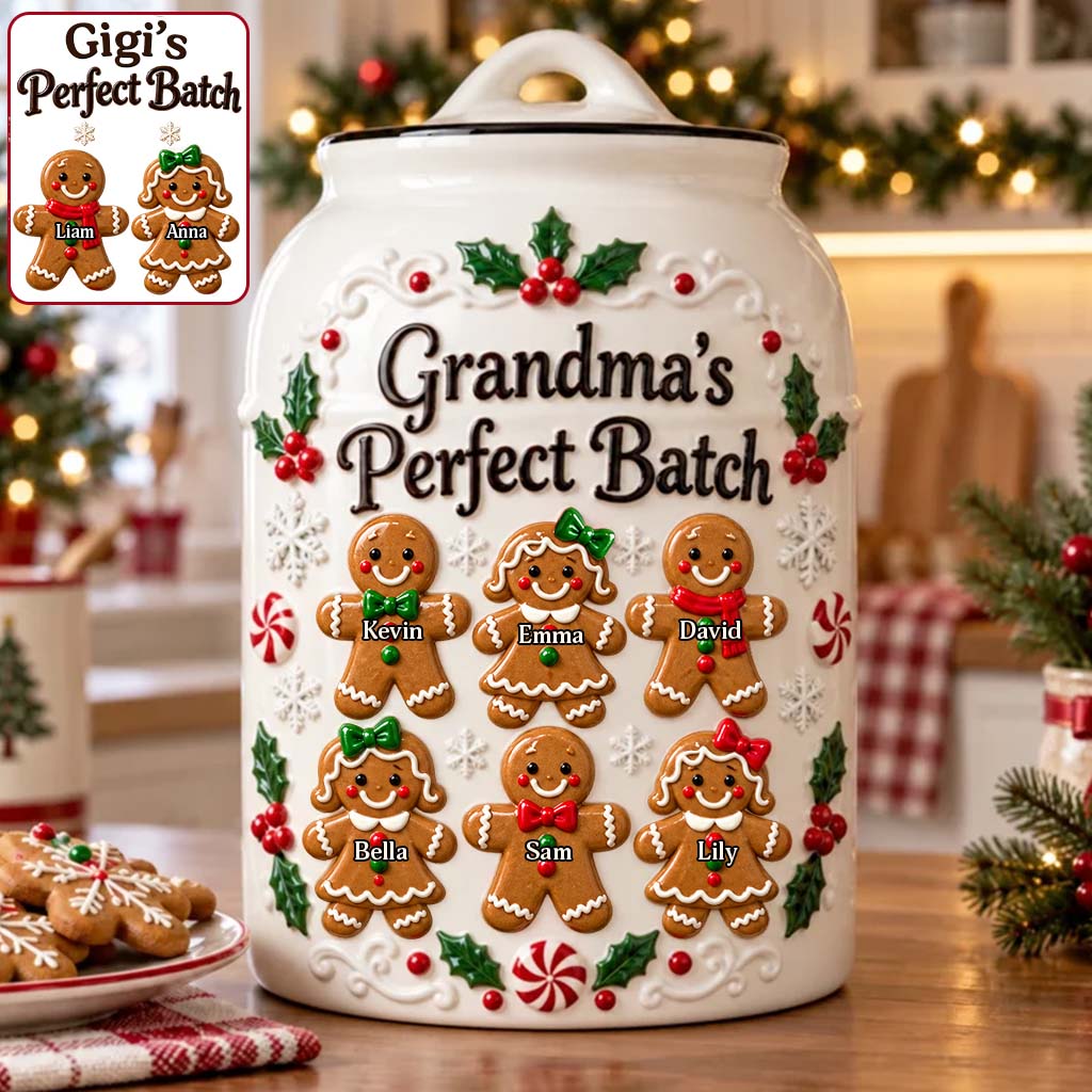 Le Pot à Cookies Parfait de Mamie - Personnalisé