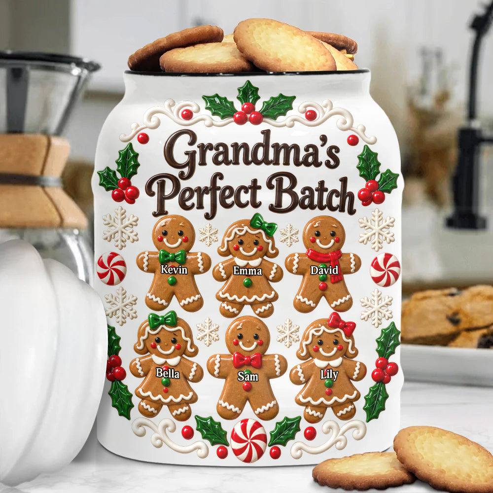 Le Pot à Cookies Parfait de Mamie - Personnalisé