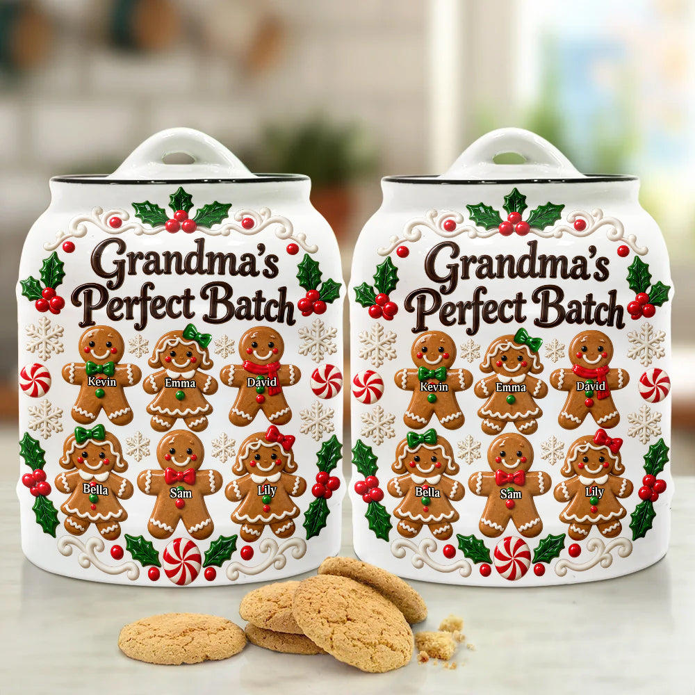 Le Pot à Cookies Parfait de Mamie - Personnalisé