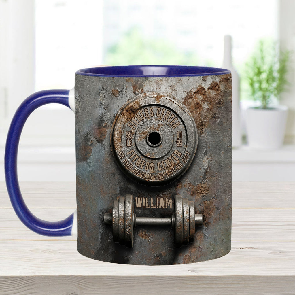 Pas de douleur, pas de gain - Mug personnalisé pour le fitness
