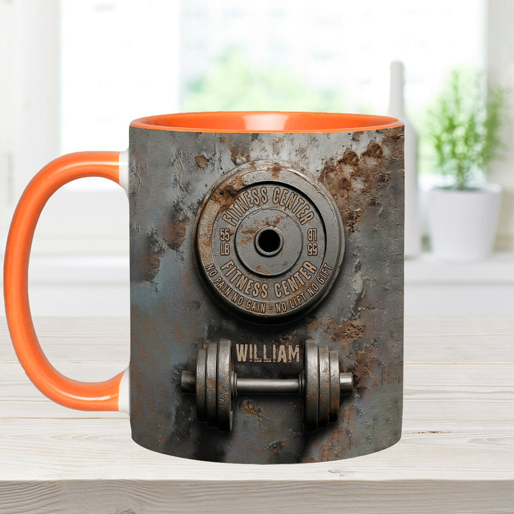 Pas de douleur, pas de gain - Mug personnalisé pour le fitness