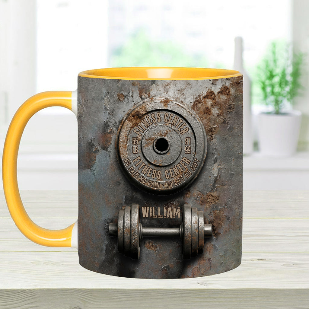 Pas de douleur, pas de gain - Mug personnalisé pour le fitness