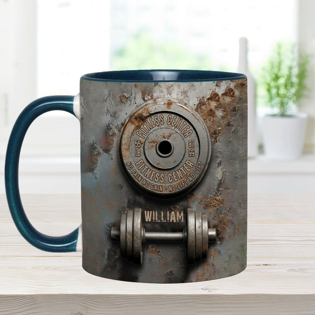 Pas de douleur, pas de gain - Mug personnalisé pour le fitness