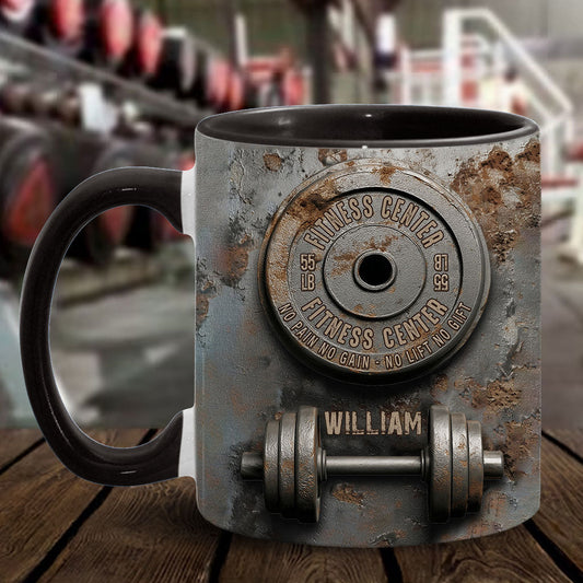 Pas de douleur, pas de gain - Mug personnalisé pour le fitness