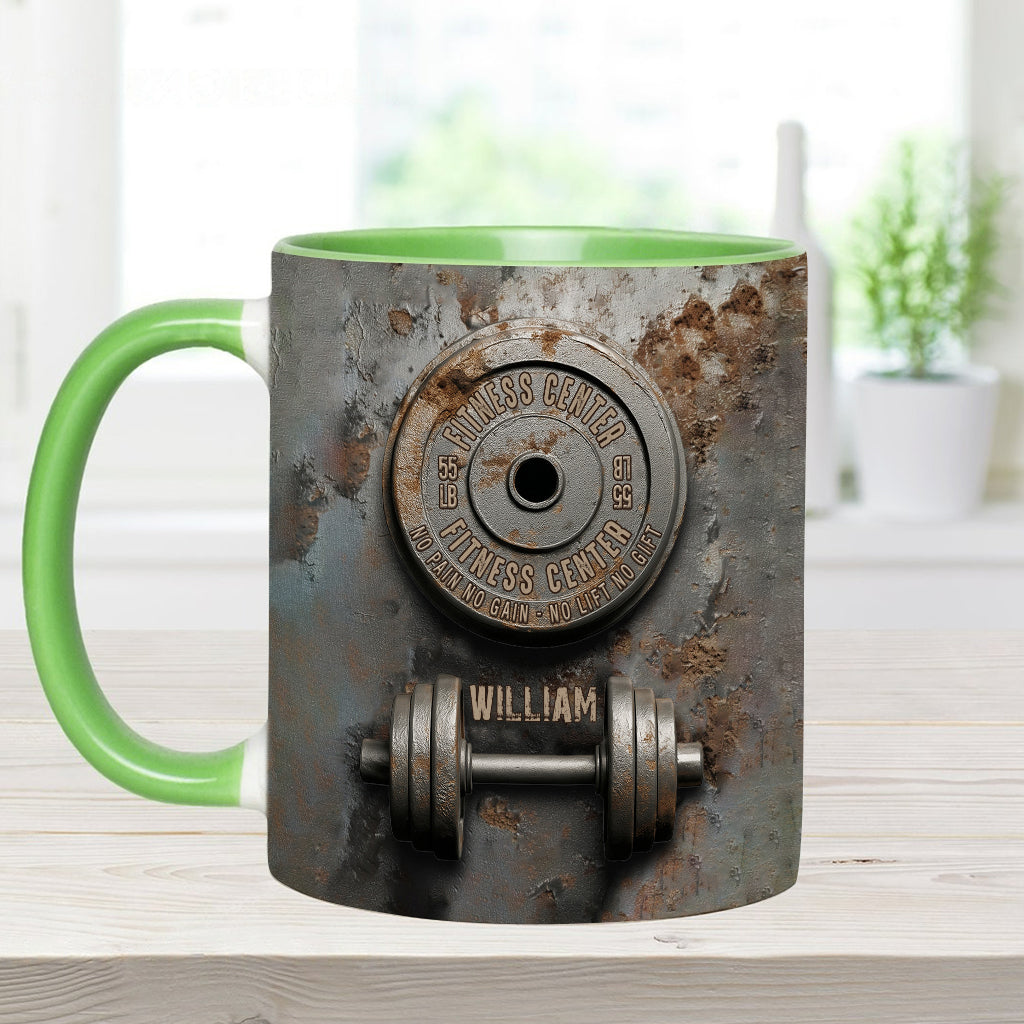 Pas de douleur, pas de gain - Mug personnalisé pour le fitness