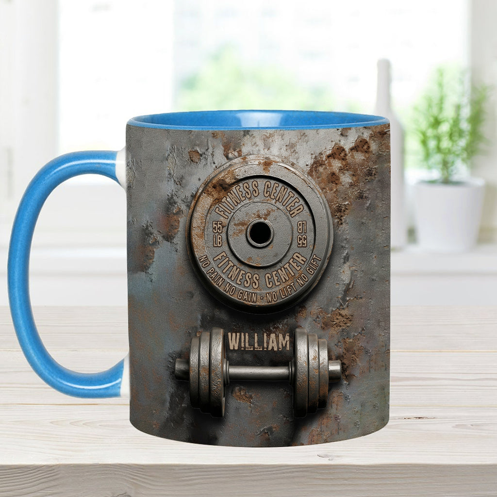 Pas de douleur, pas de gain - Mug personnalisé pour le fitness