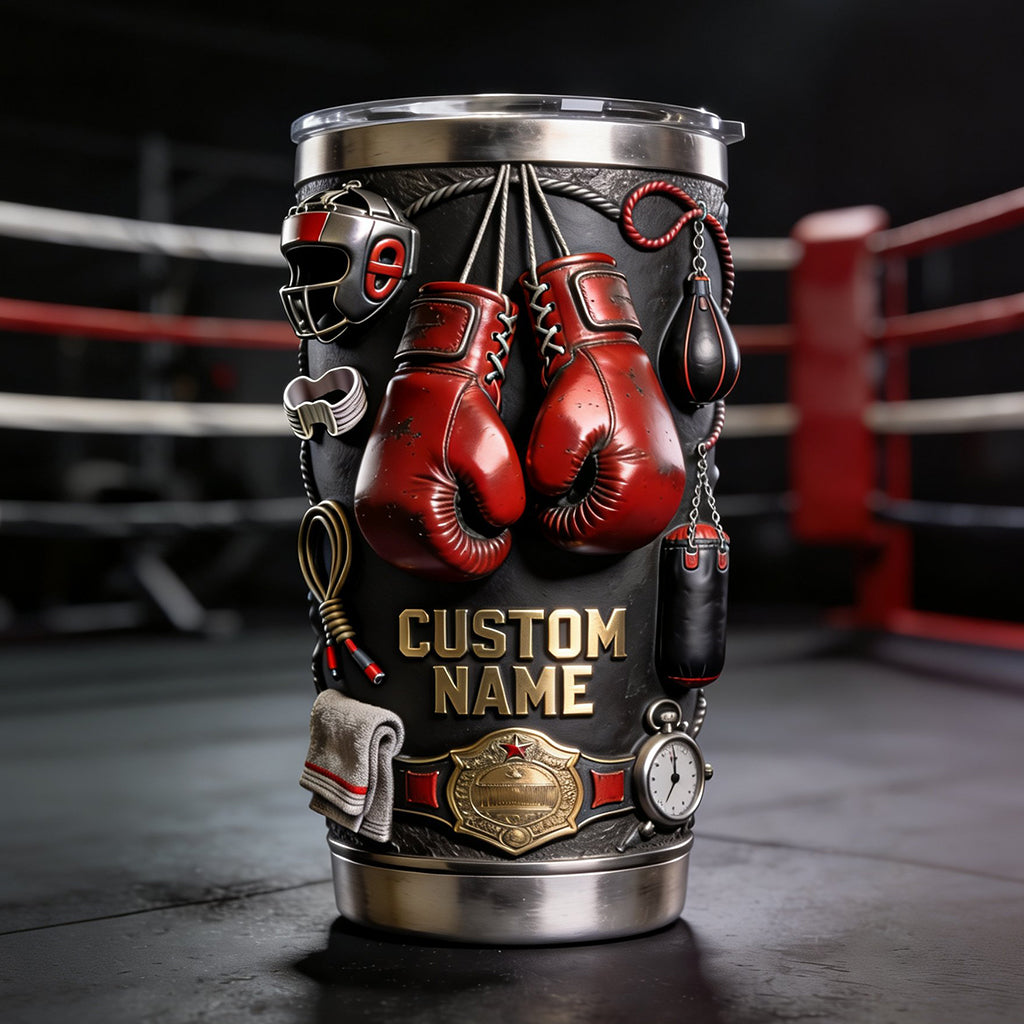 Love Boxing - Personalized Boxing Tumbler