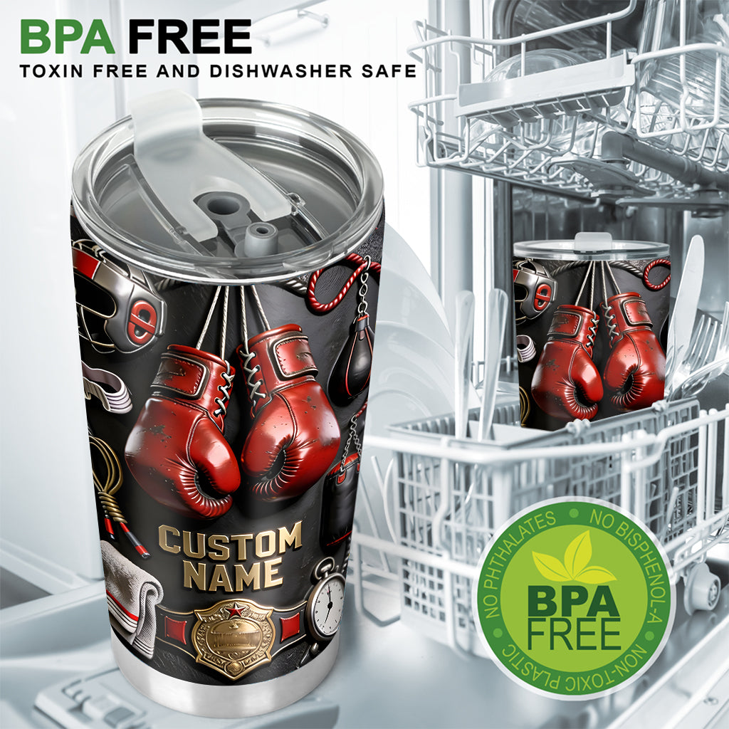 Love Boxing - Personalized Boxing Tumbler