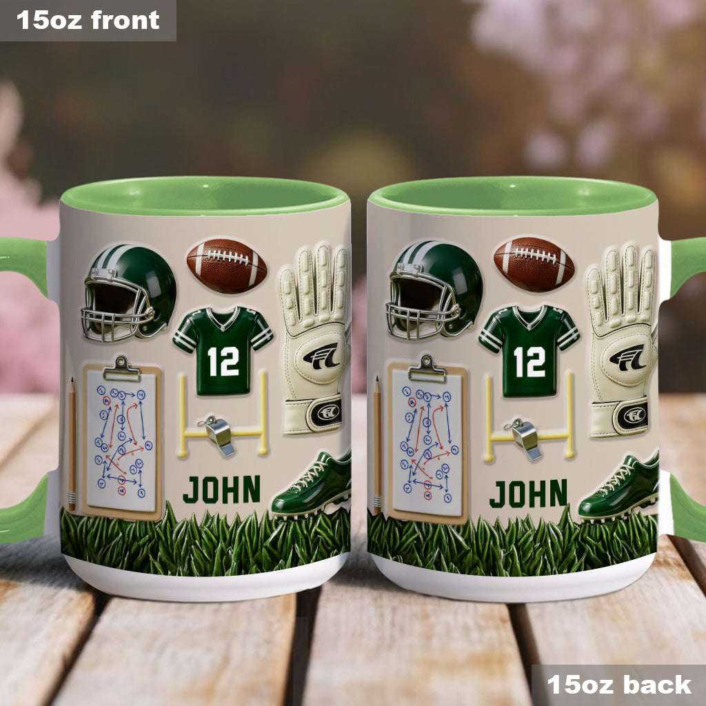 Aimez-vous le football ? Mug et sous-verre personnalisés sur le thème du football
