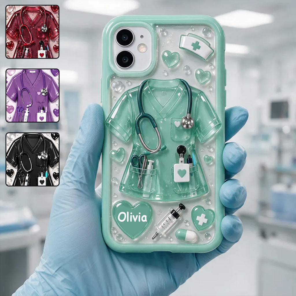 Nurse Life - Personalized Nurse Full Print Phone Case