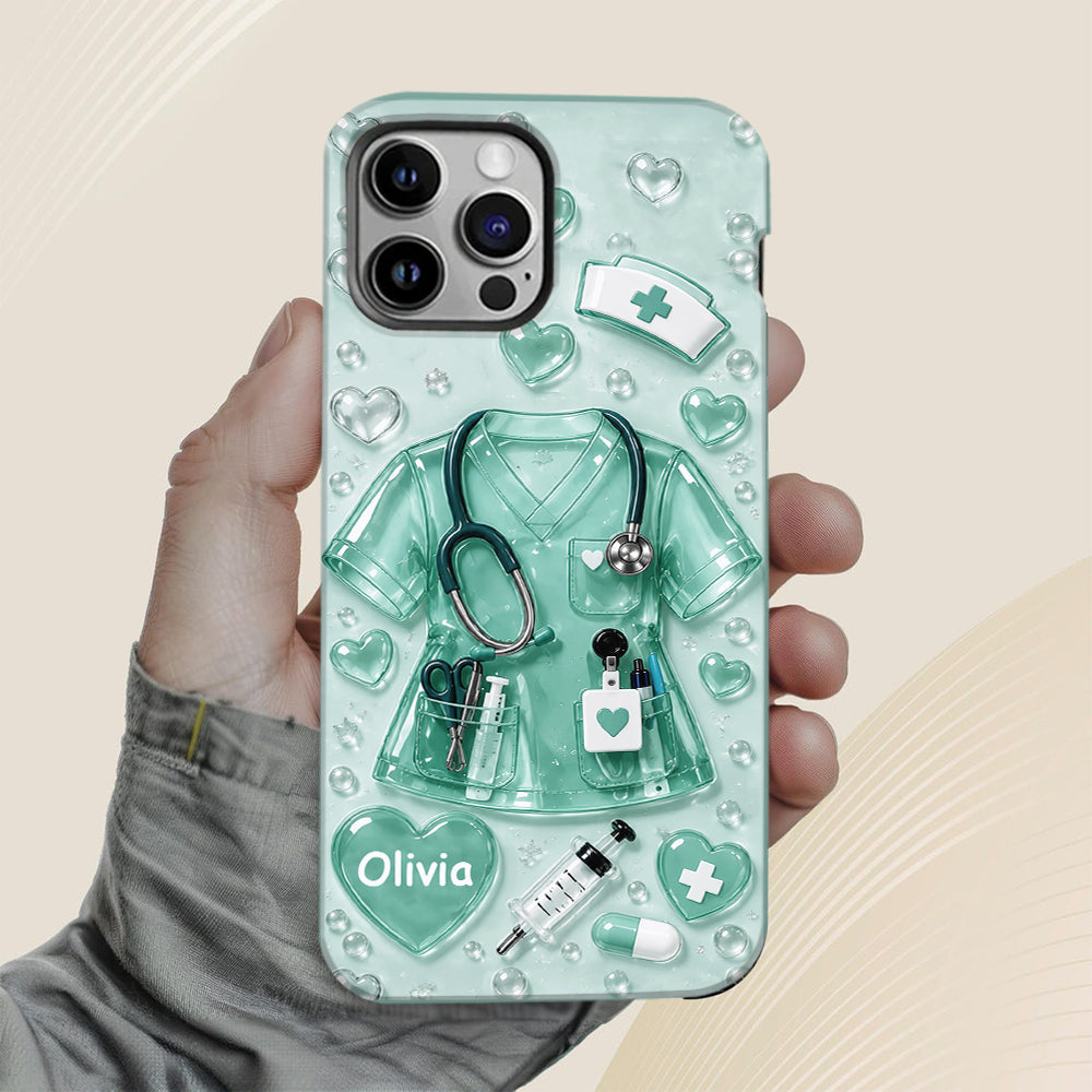 Nurse Life - Personalized Nurse Full Print Phone Case