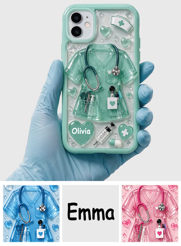 Nurse Life - Personalized Nurse Full Print Phone Case